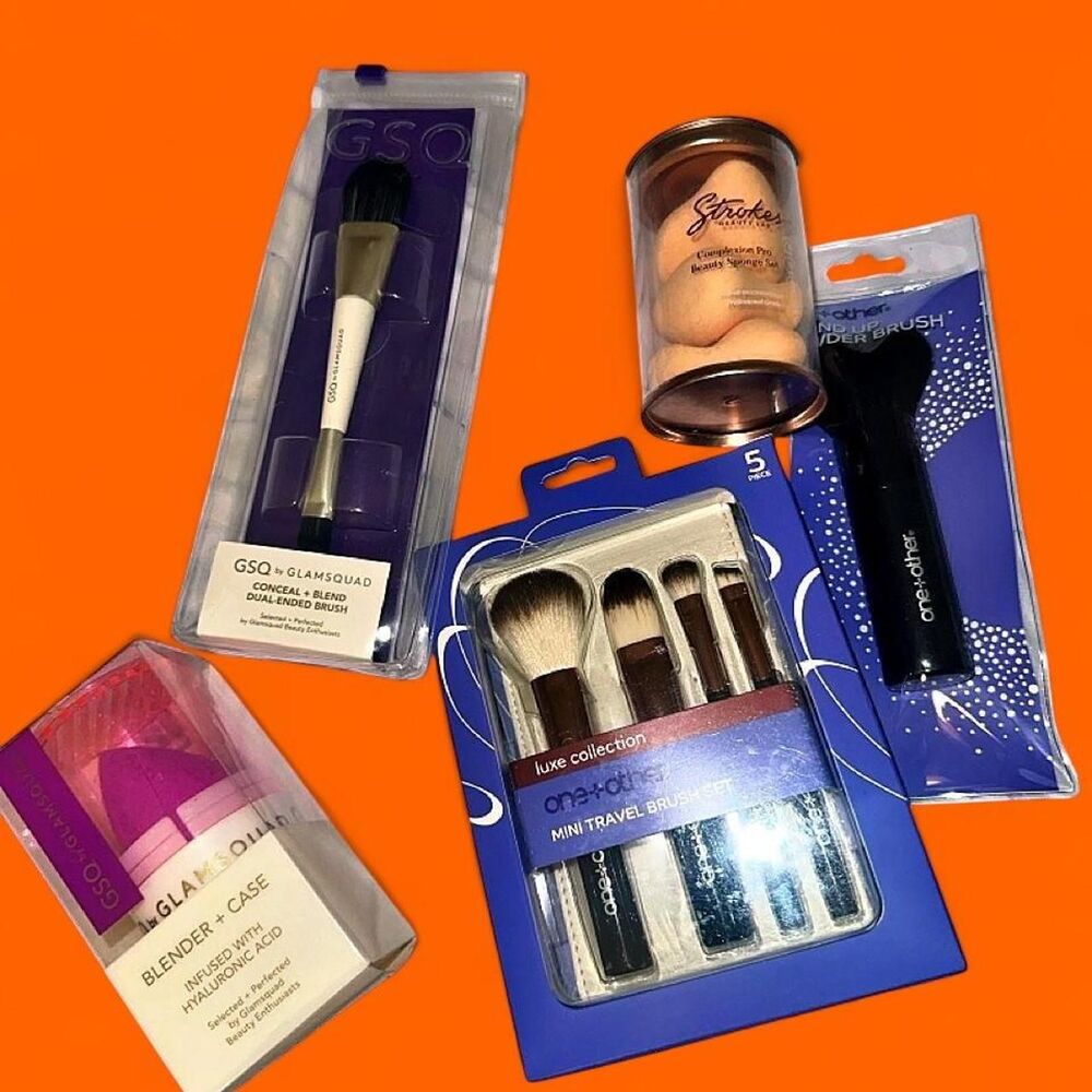 Five-Piece Beauty Blender and Brushes Bundle!
